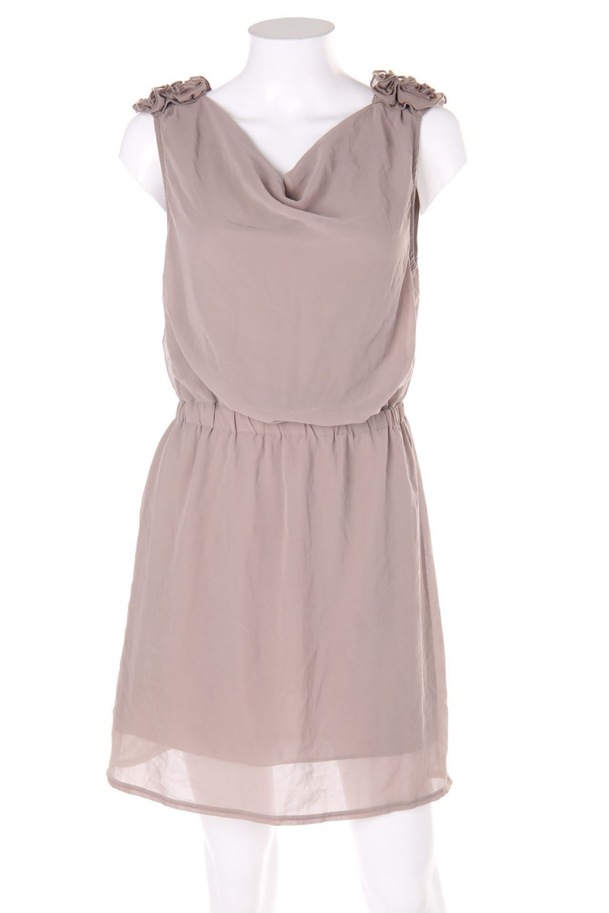 AMISU - Party-Kleid mit Rüschen - D 38