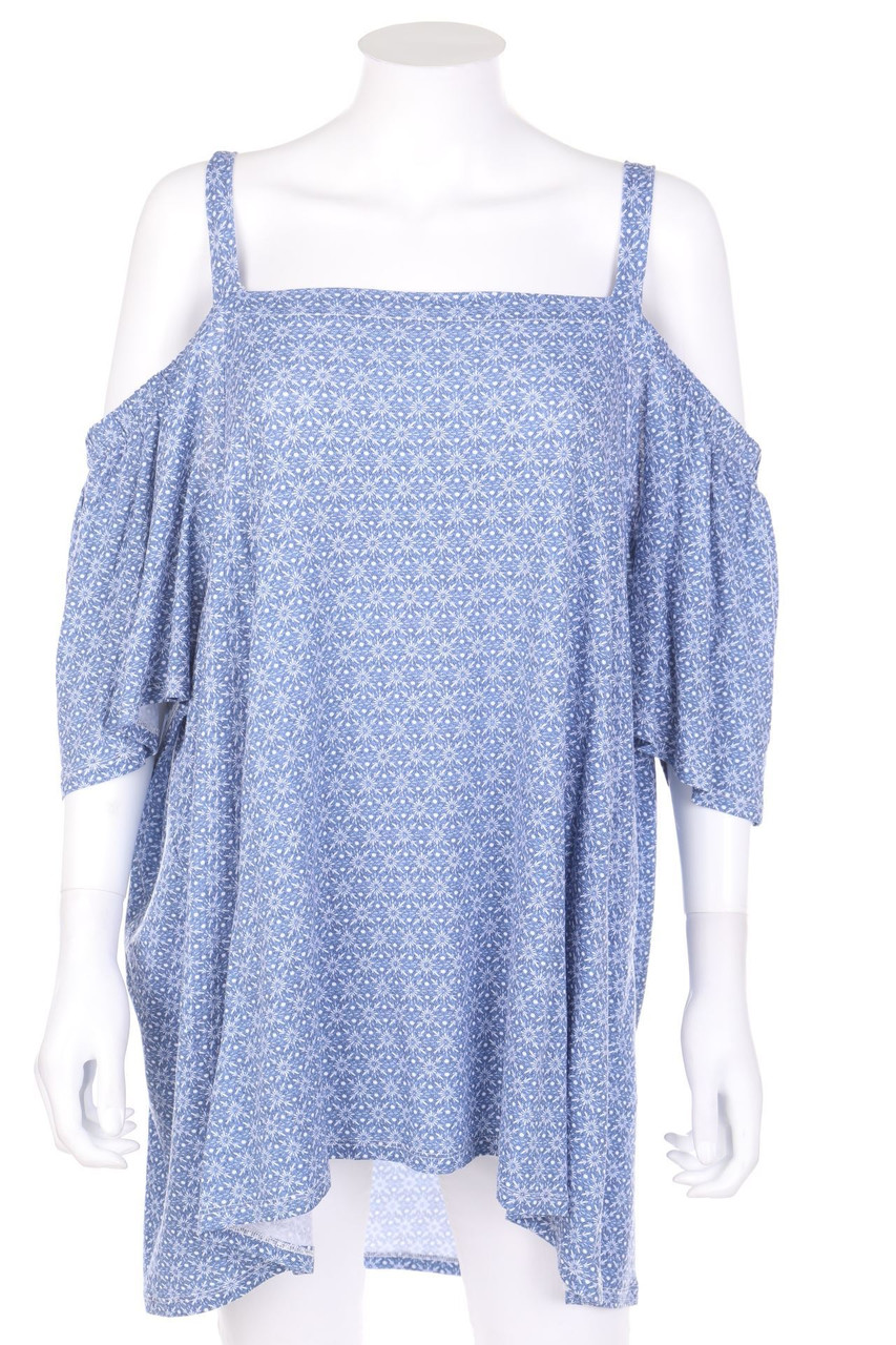 GINA BENOTTI - Bluse mit Cut-outs - XL