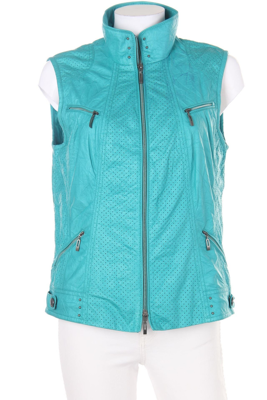 BONITA - Weste aus Kunstleder mit Reißverschluss - D 36