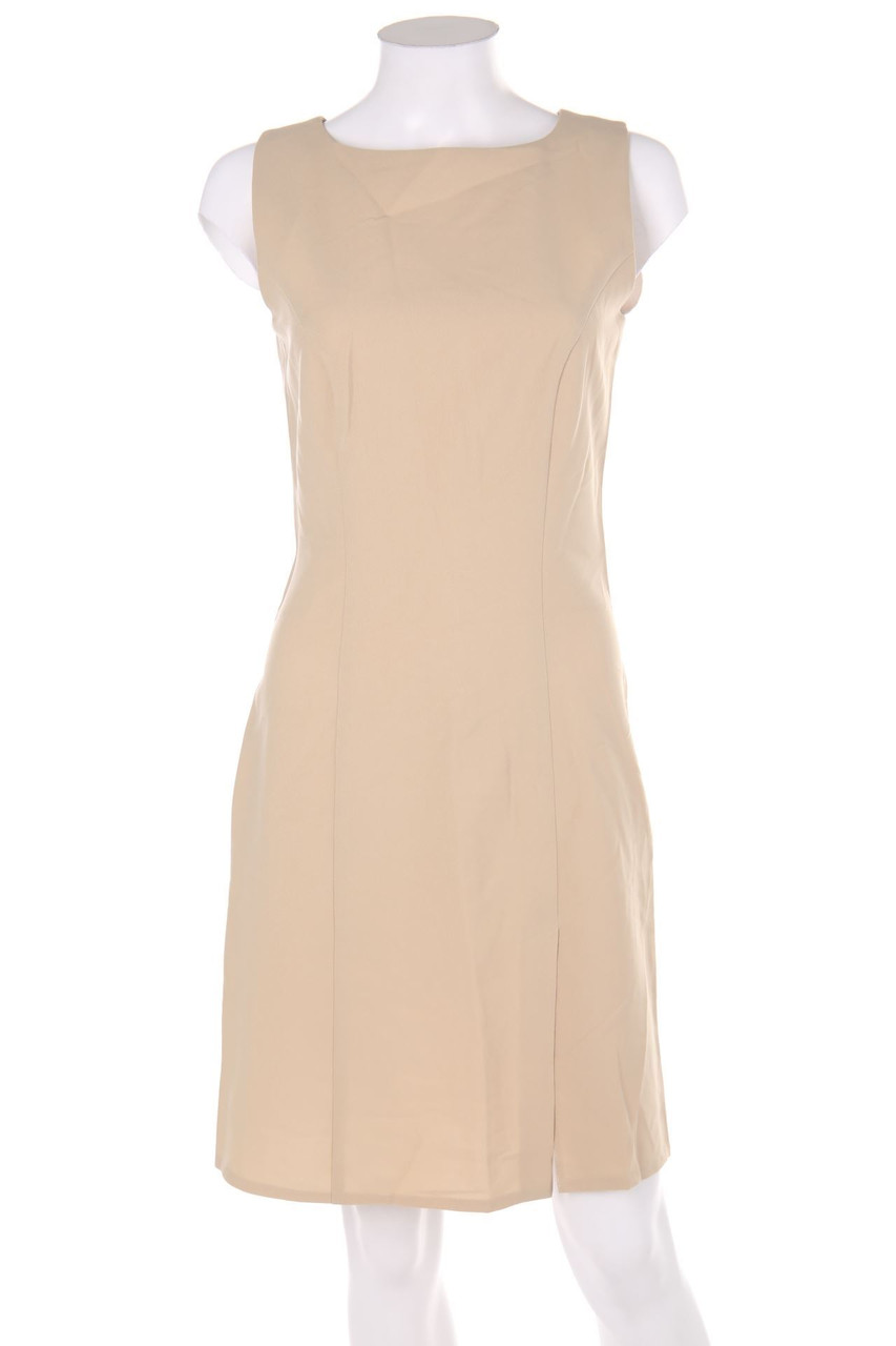 VINTAGE - Etui-Kleid mit Schlitz - D 38