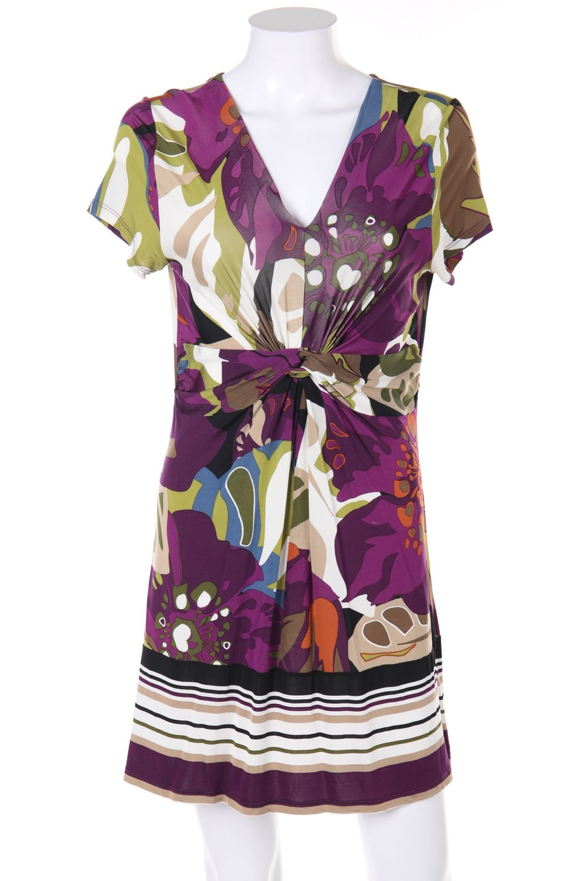 comma - Kleid mit Muster - D 36