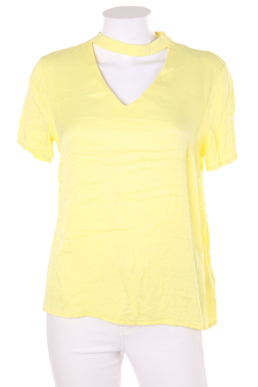 KOTON - Kurzarm-Shirt mit Cut-out - D 38