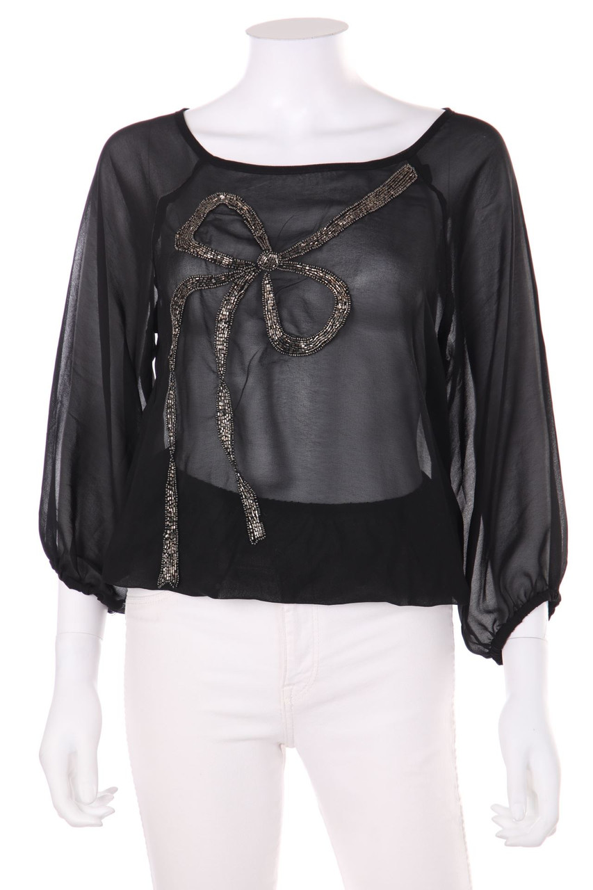 VERO MODA - Bluse mit Applikationen - S