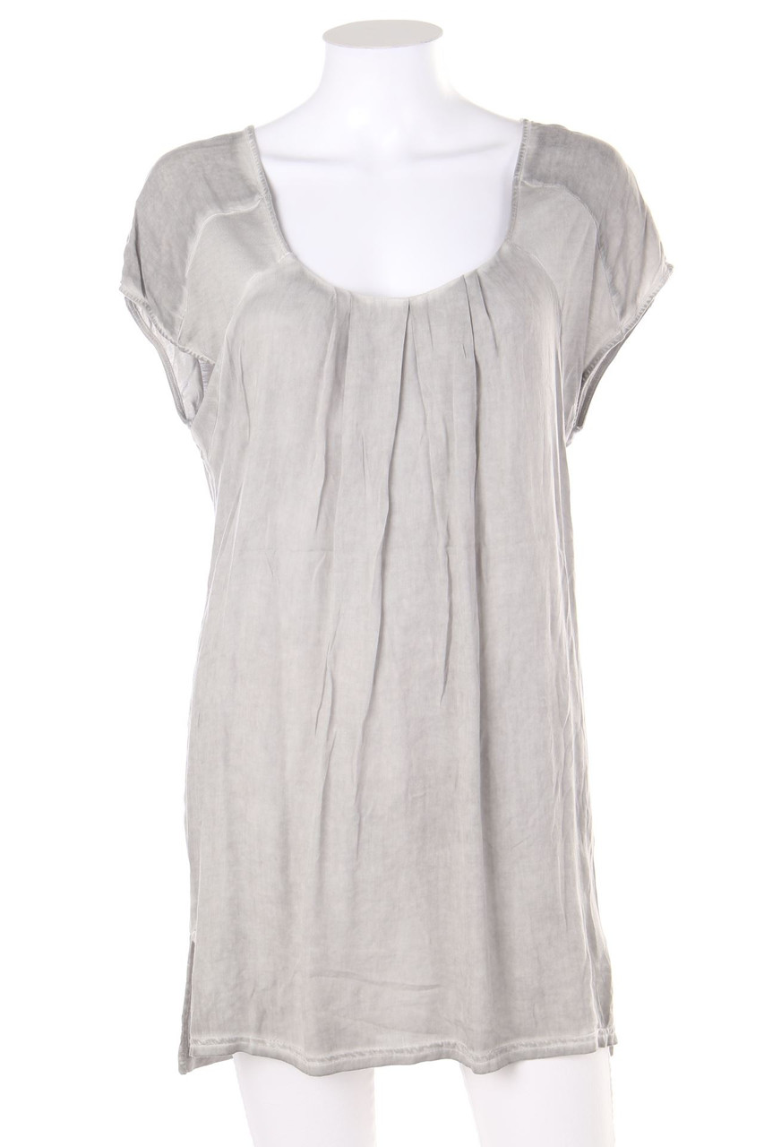 KENNY S. - Garment Dyed-Kurzarm-Bluse - D 38