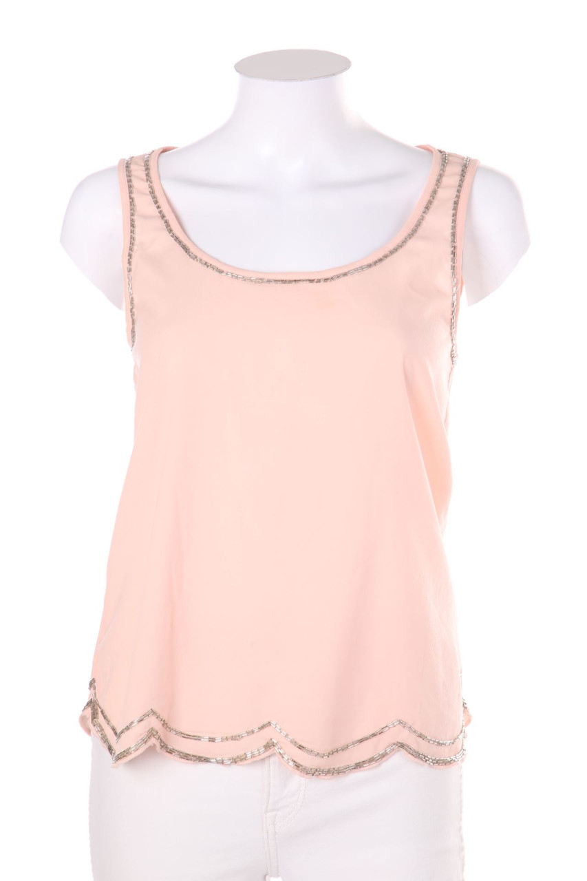 H&M - Top mit Perlen - D 34