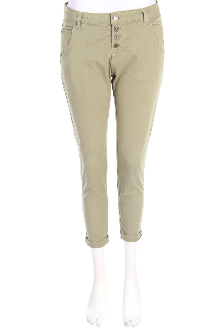 motivi - Boyfriend-Jeans aus Baumwoll-Mix - D 36