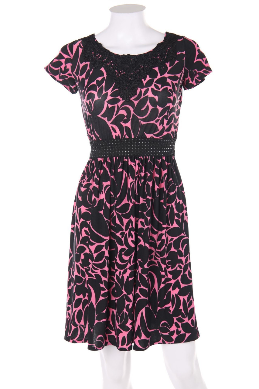 Ohne Label - Kleid mit Gummizug - D 34-36