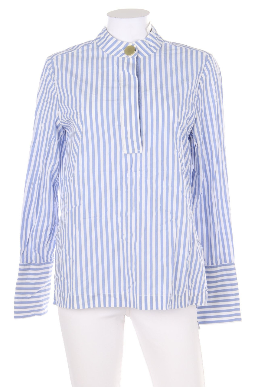 H&M - Baumwoll-Bluse mit Streifen - D 38