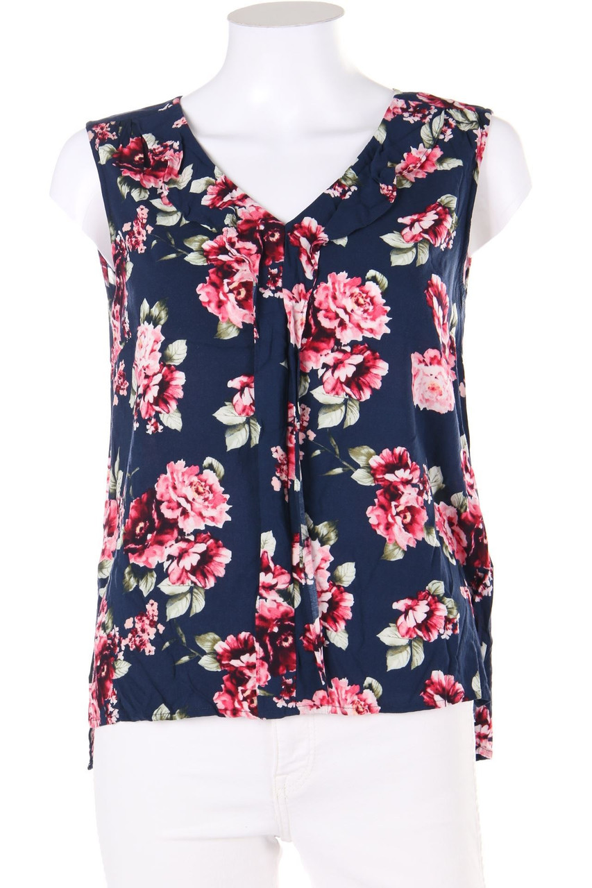 mint&berry - Blusentop mit Volants - D 38