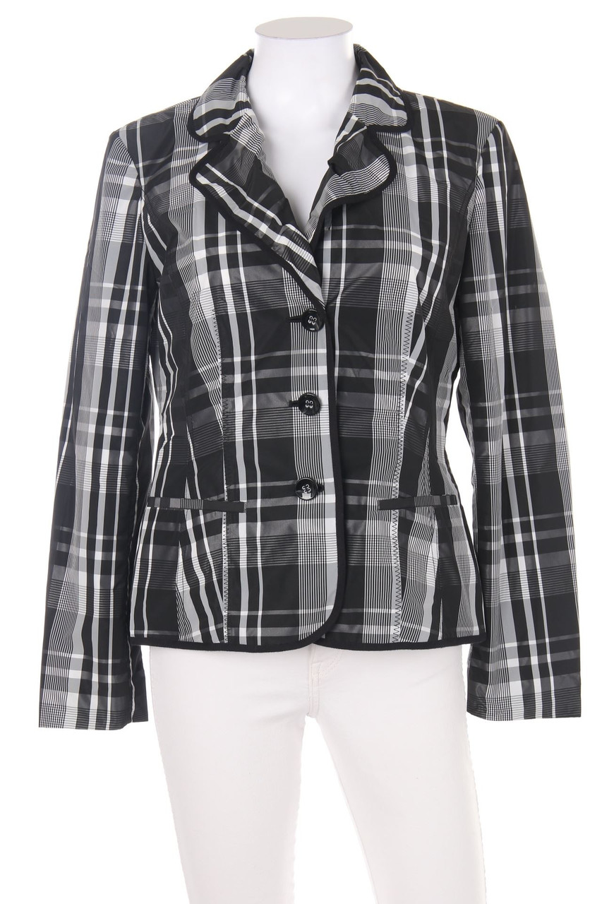 Betty Barclay - Jacke mit Karo-Muster - D 36