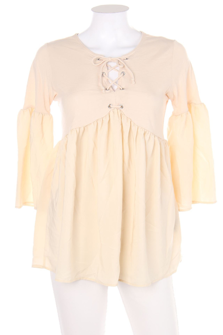 H&M MAMA - Boho-Bluse mit 3/4-Ärmel mit Schnürung - S