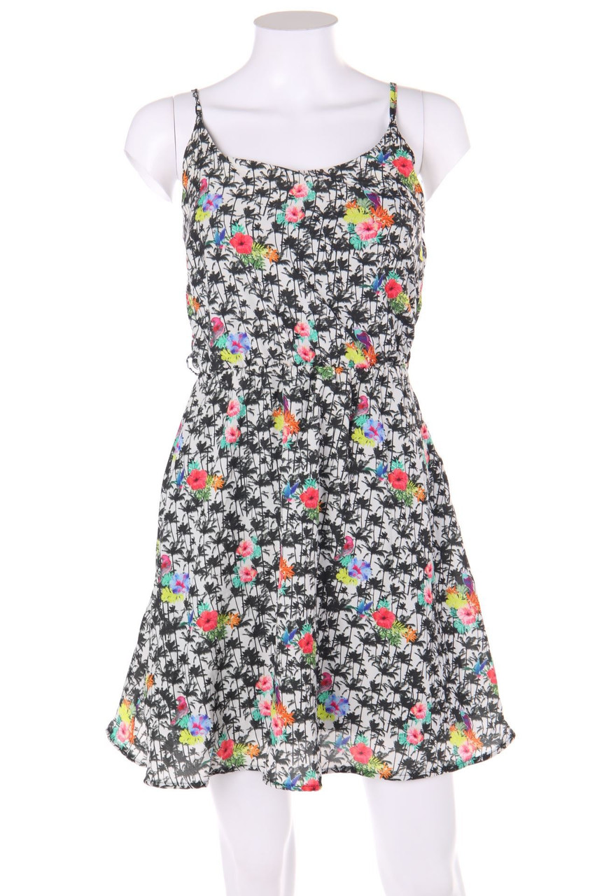 17&CO. - Kleid mit Tropical Print - S