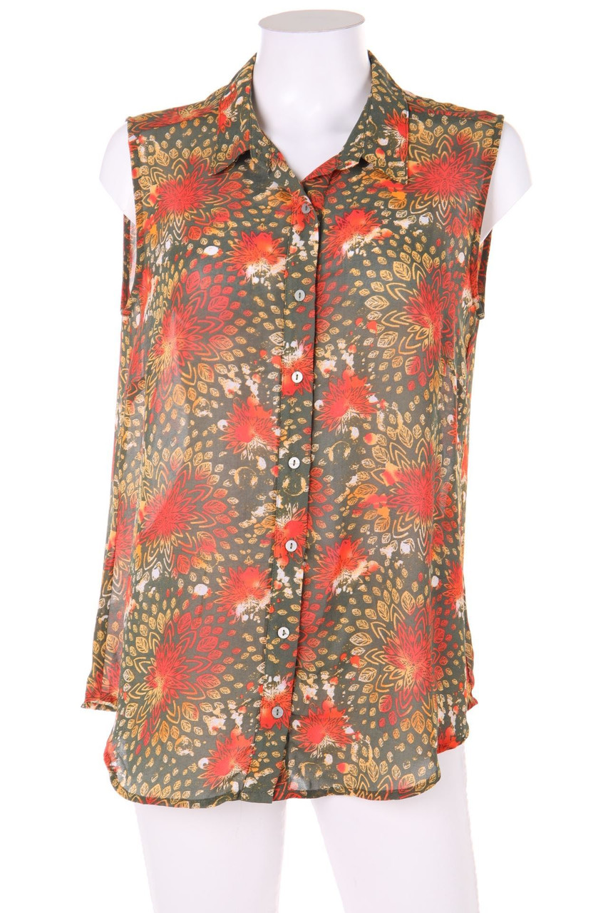 Laura Torelli CLASSIC - Blusentop mit Print - D 42