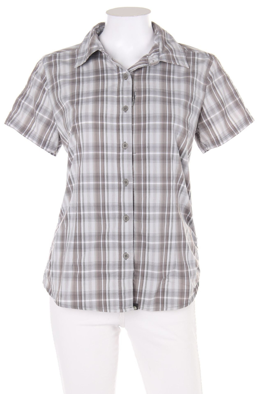 THE NORTH FACE - Outdoor-Hemd-Bluse mit kurzem Ärmel mit Stretch - M