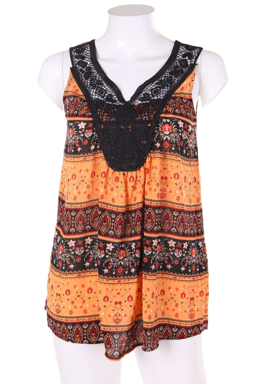 esmara - Blusentop im Boho-Stil mit Spitze - D 32-34