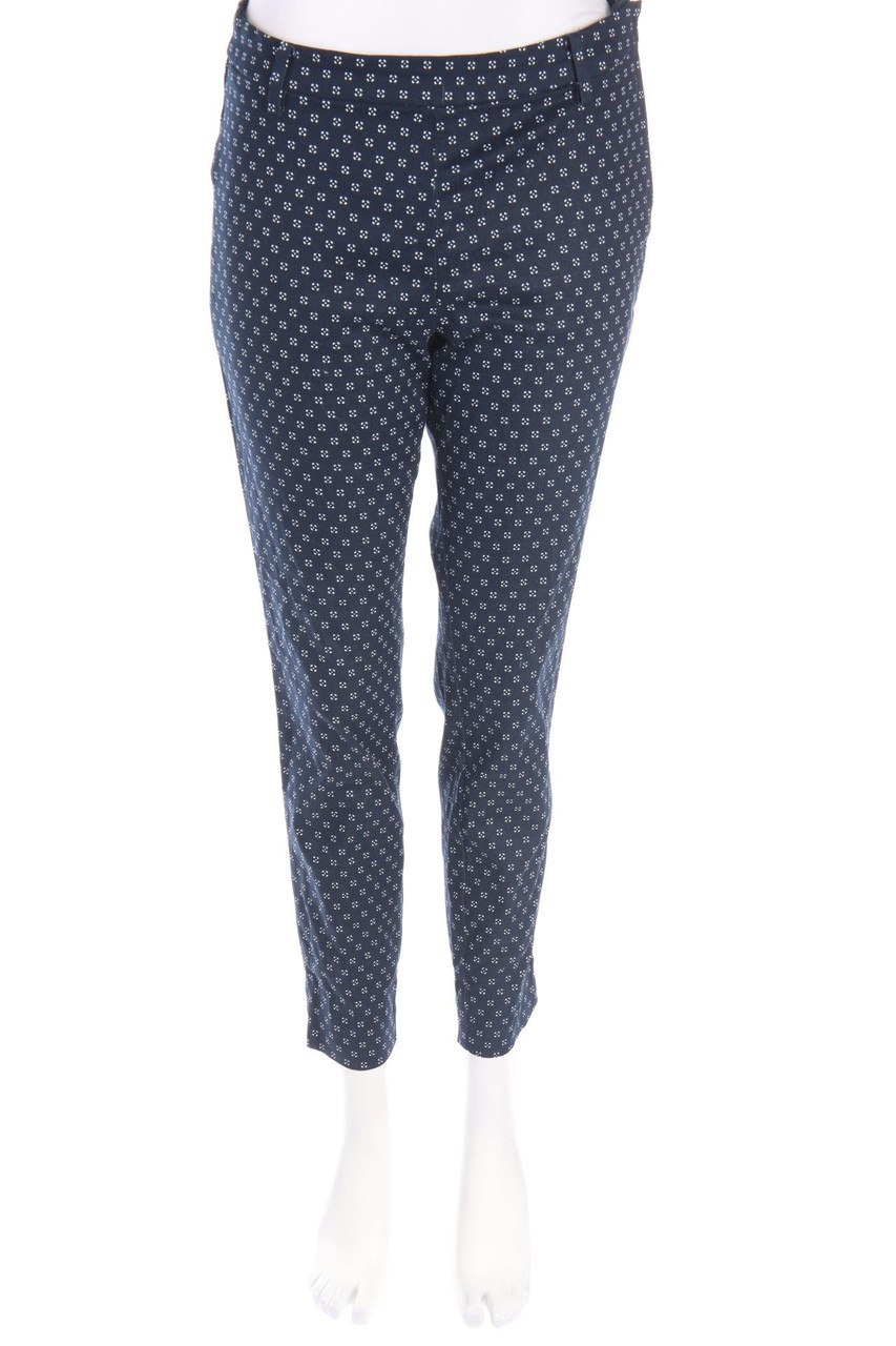 H&M - Hose aus Baumwoll-Mix mit Muster - D 38