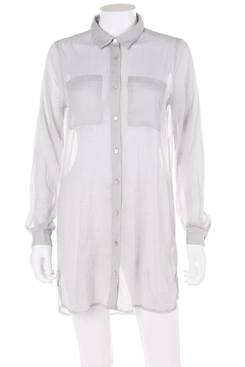 VILA - Bluse mit Punkten - S