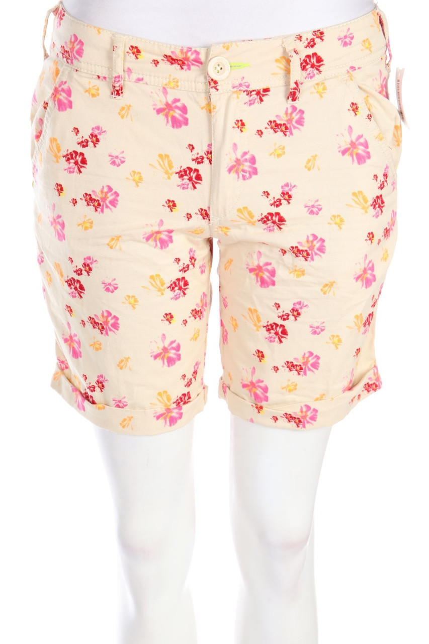 adidas - Shorts mit floralem Muster - W26