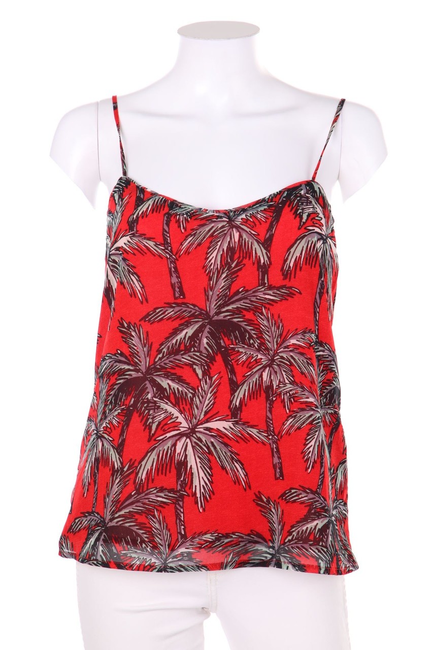 MANGO COLLECTION - Top mit Tropical Print - XS