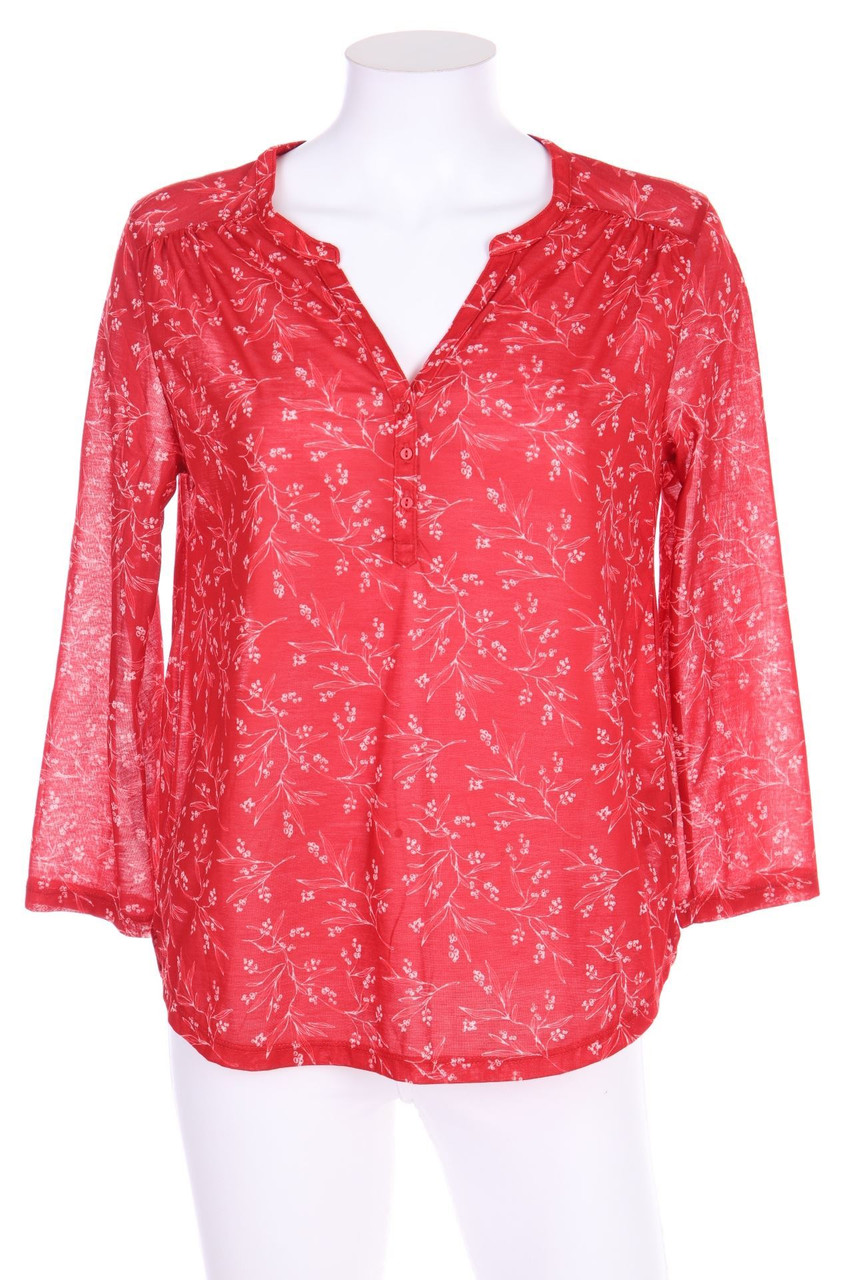 H&M - Bluse mit 3/4-Ärmel mit floralem Muster - L