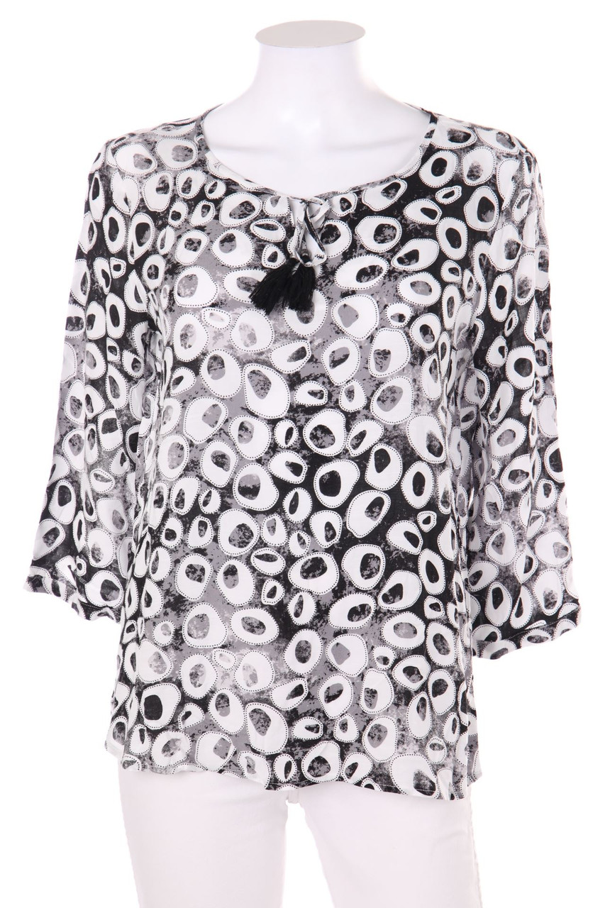 comma - Bluse mit Muster - D 36