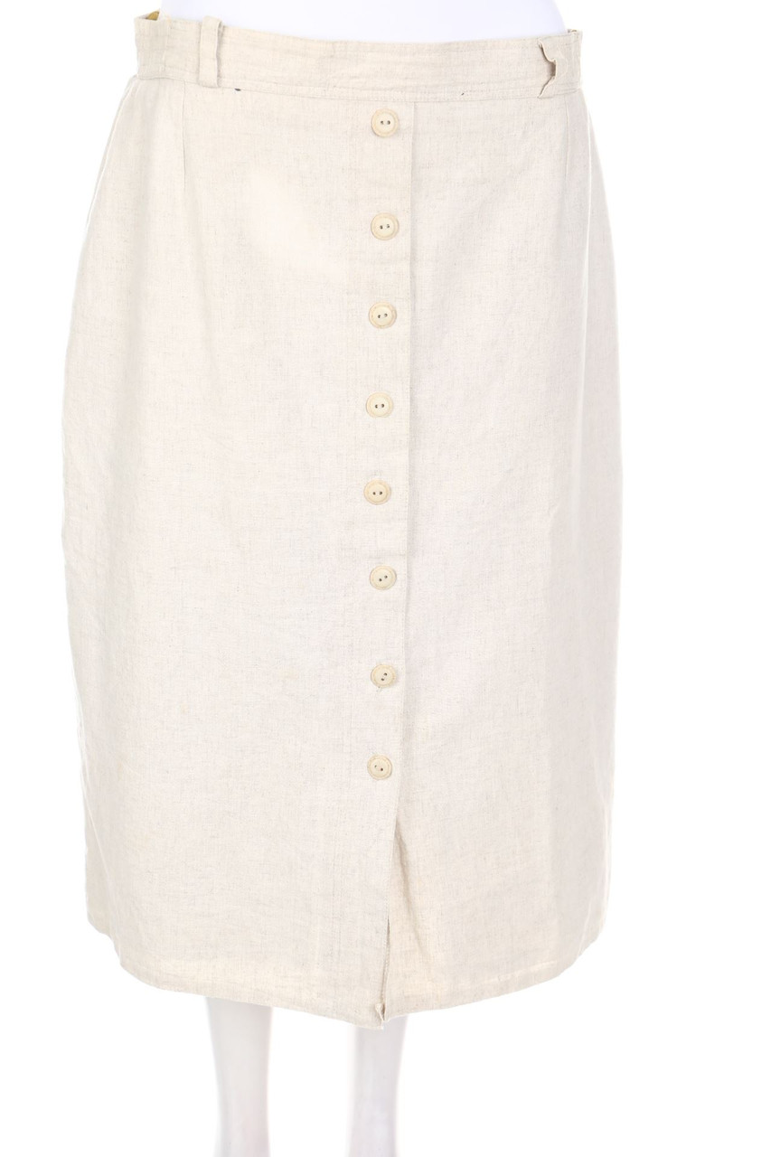 TODAY - Rock aus Leinen-Mix - D 44