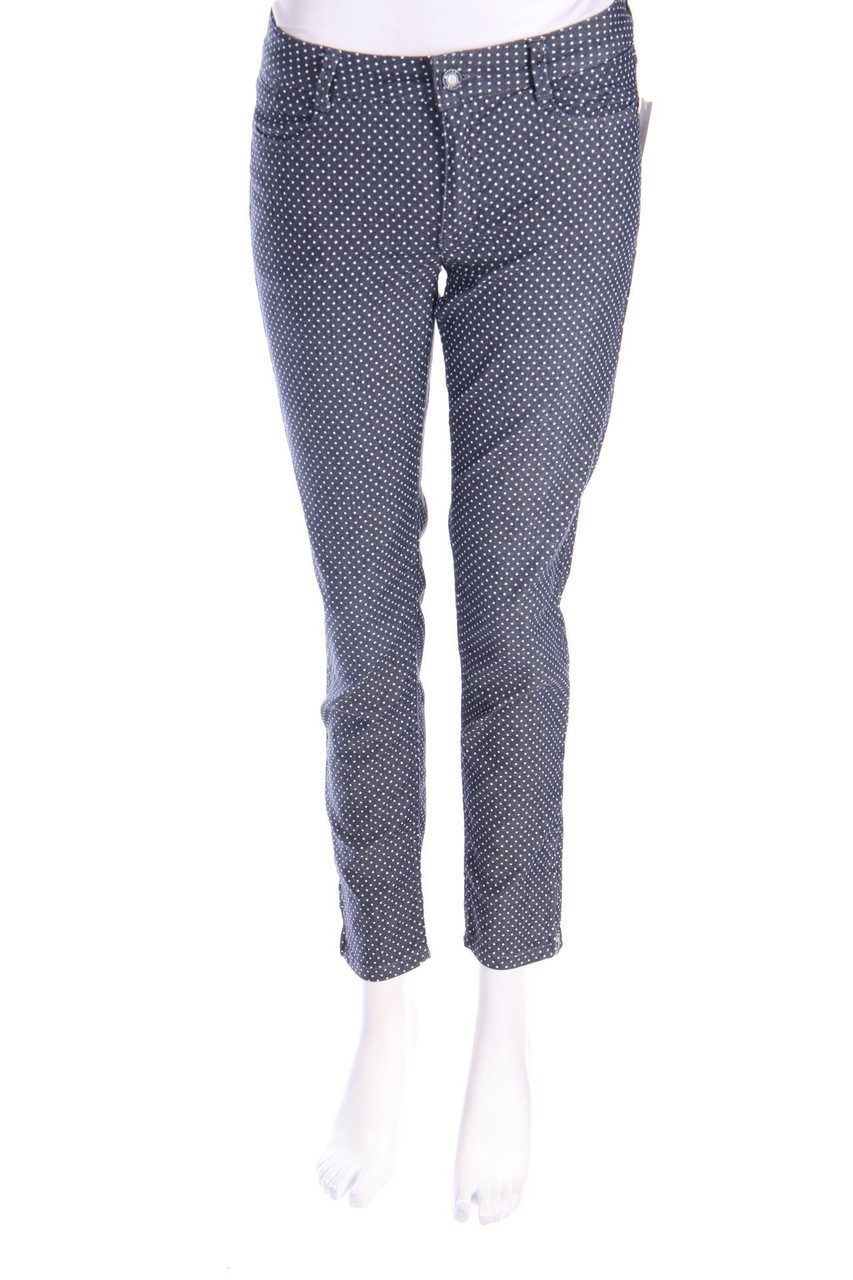 MORE & MORE - Skinny Jeggings mit Punkten - D 36