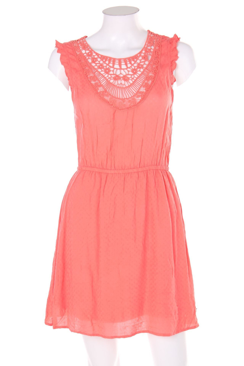 Pepe Jeans - Party-Kleid mit Spitzen-Einsatz - S