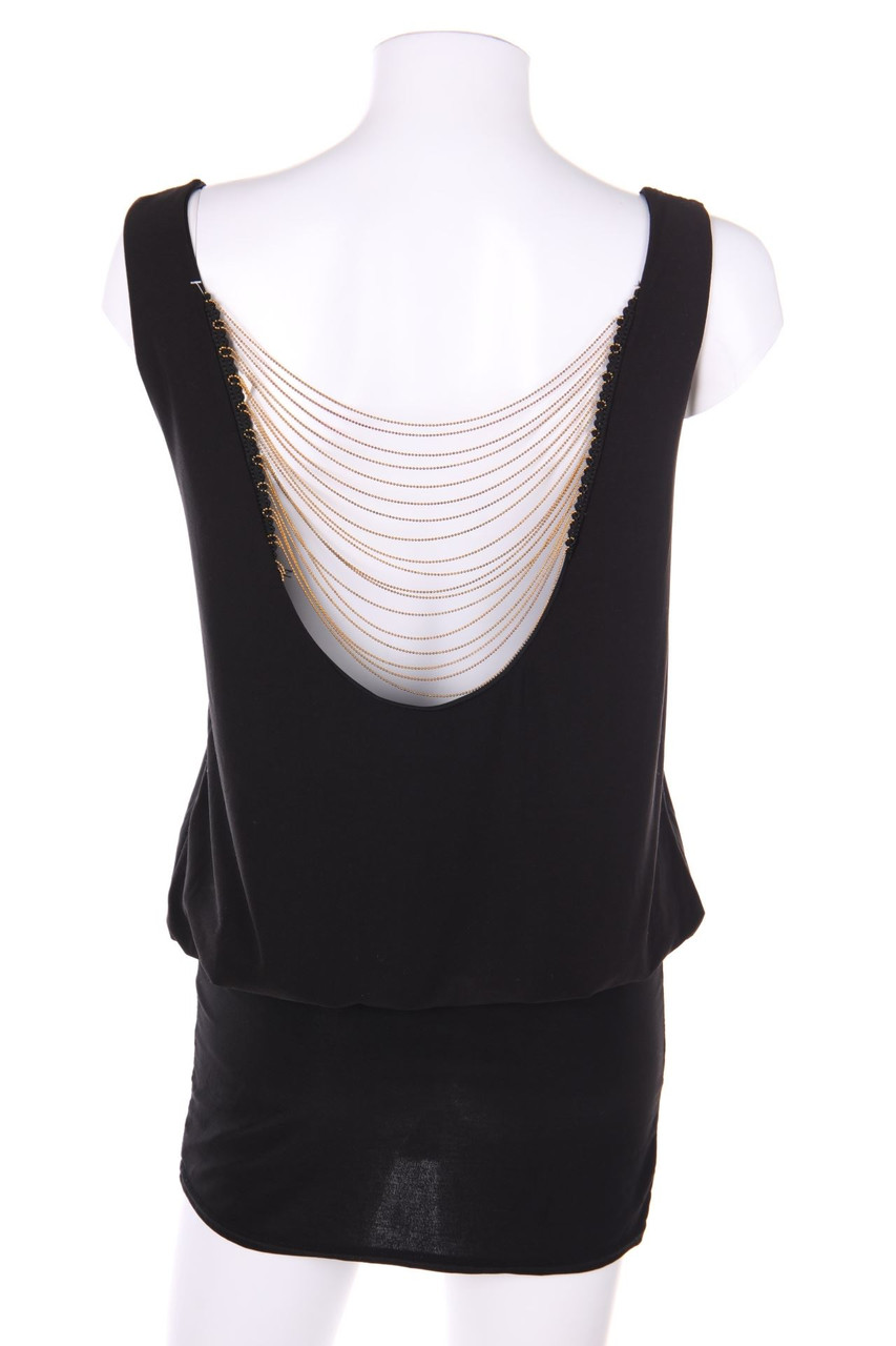 TOUT FEU TOUT FEMME - Kleid mit tiefem Rückenausschnitt mit Applikationen - S