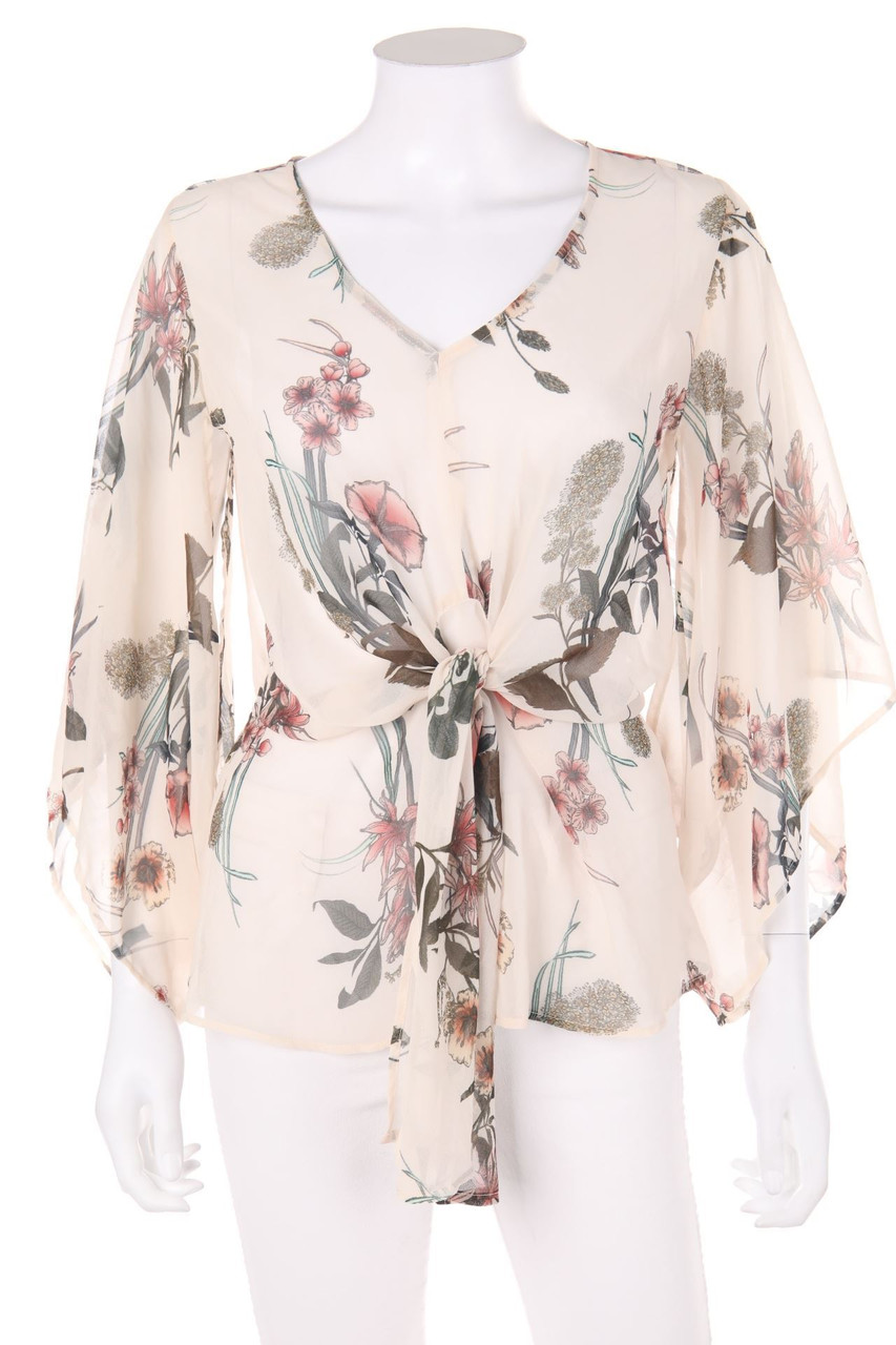 elora - Chiffon-Bluse zum Knoten - D 32