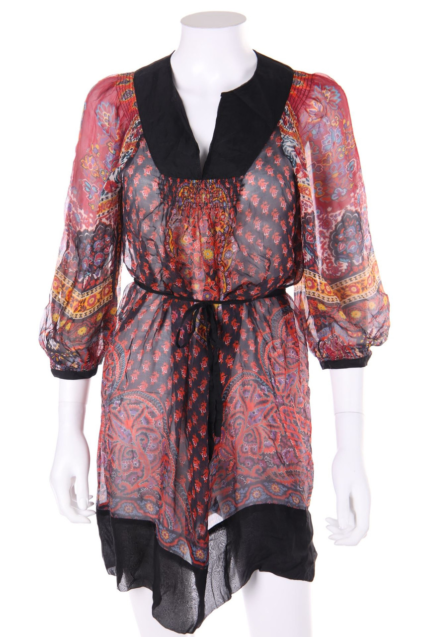 ZARA - Tunikakleid mit Print - S