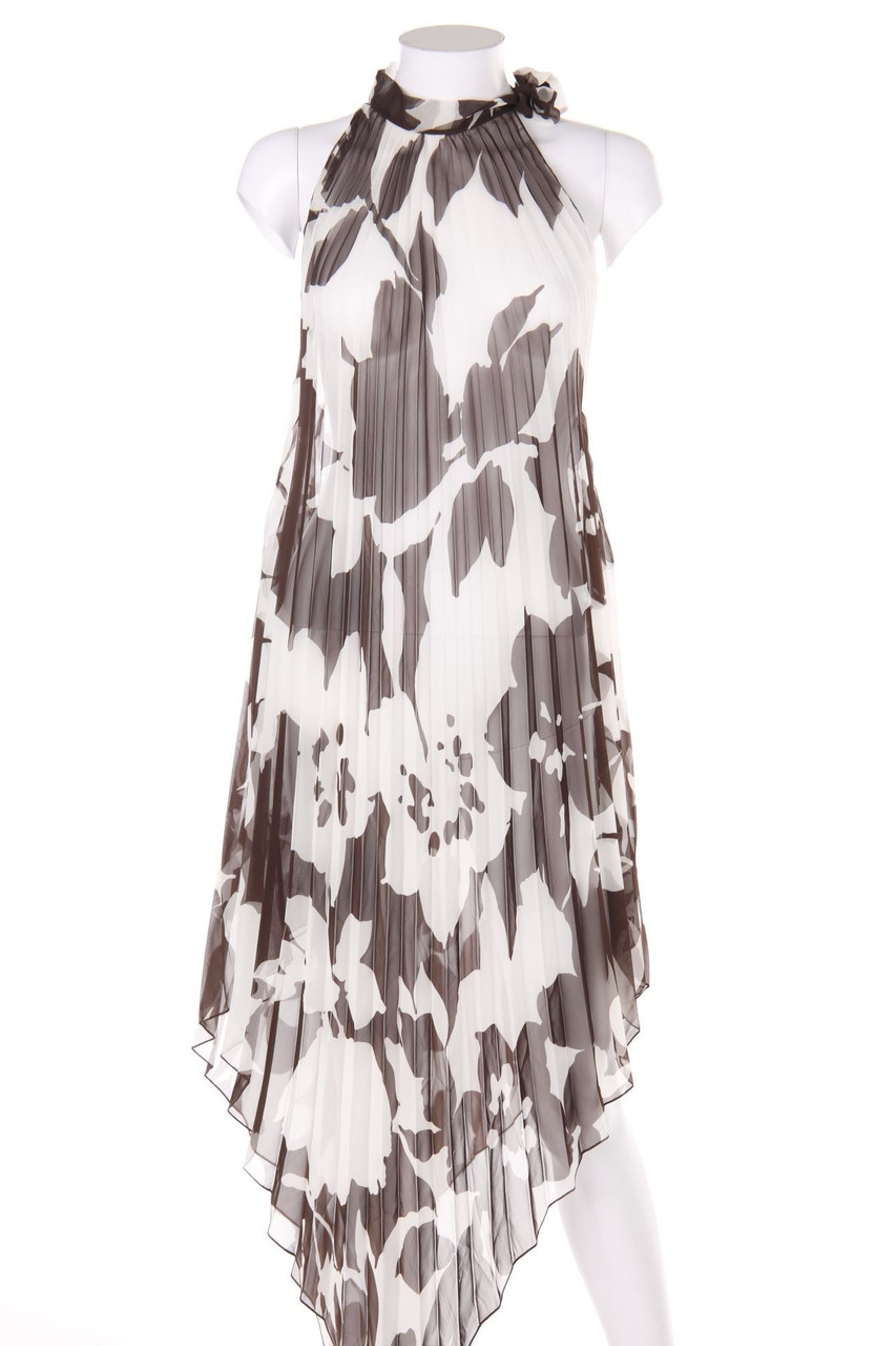 PALMERS - Plissee-Kleid mit floralem Muster - ONE SIZE