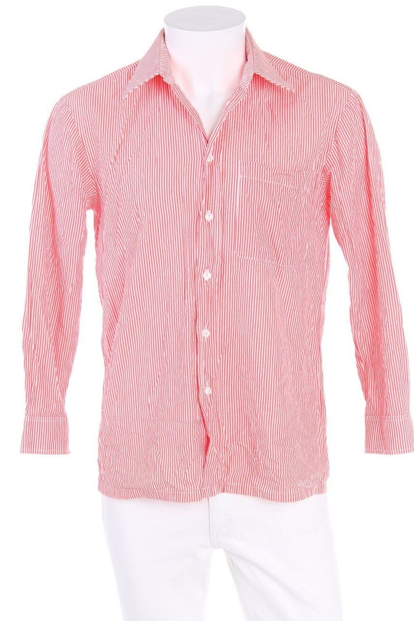 Ohne Label - gestreiftes Hemd - 37