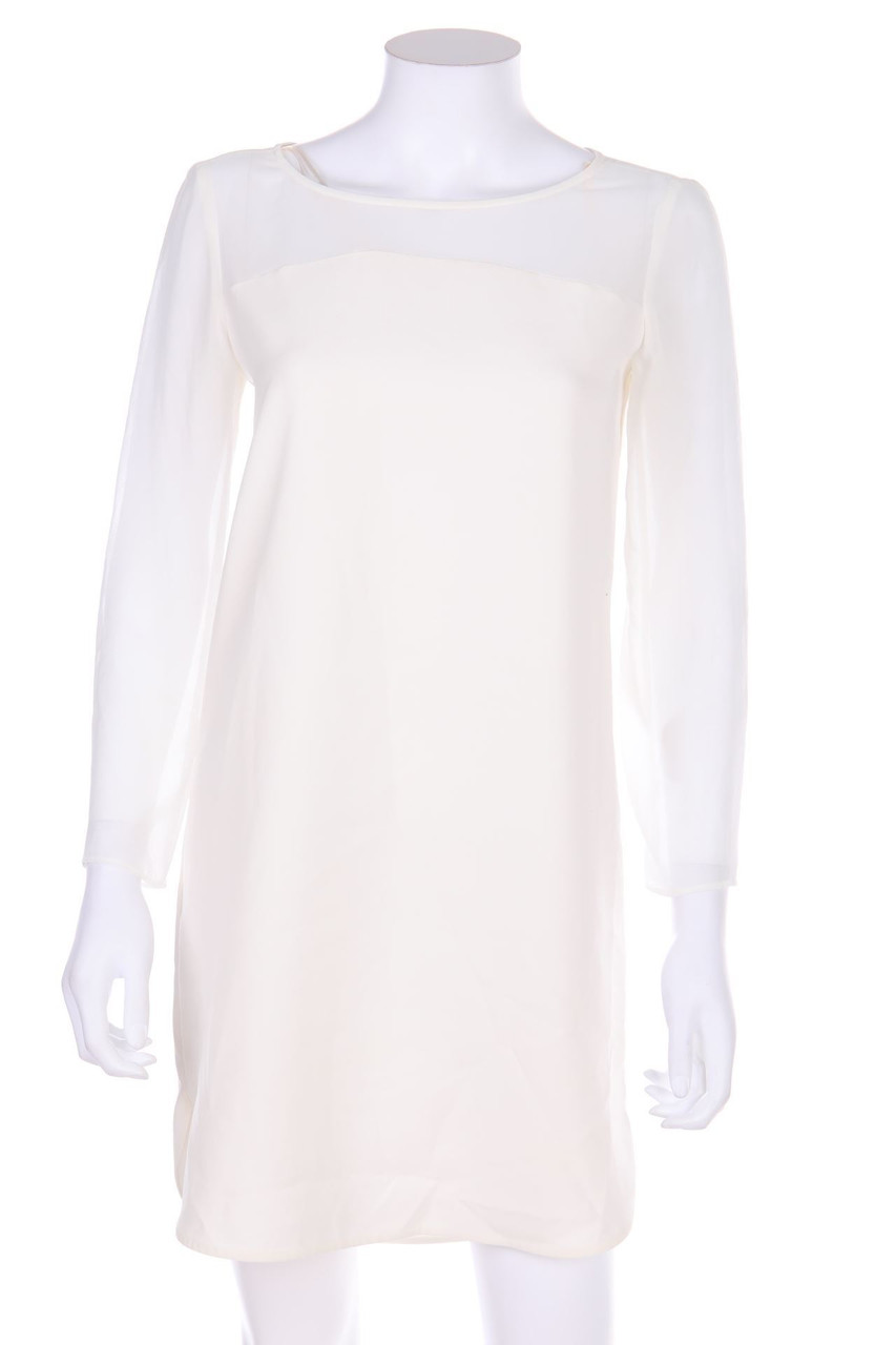 ZARA - Kleid mit Mesh-Einsatz - S