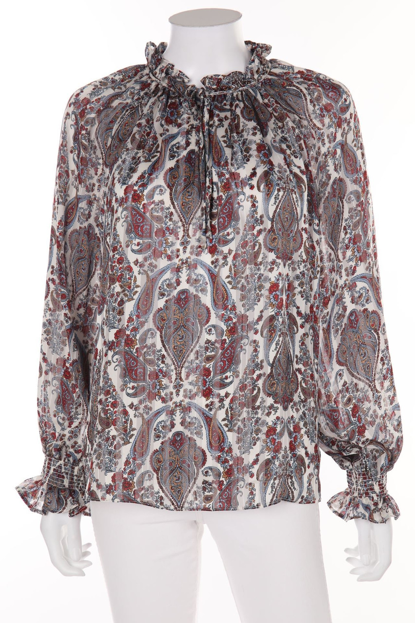 H&M - Tunika-Bluse mit Paisley-Print - D 38