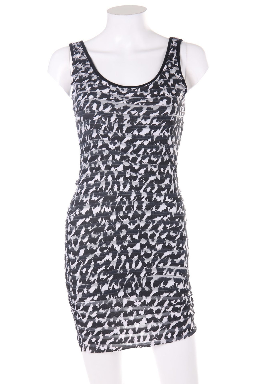 H&M DIVIDED - Party-Kleid im Layer Look mit Print - D 34