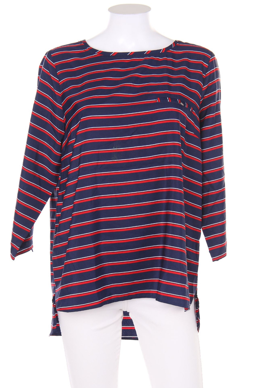 AMISU - Bluse mit Streifen - L