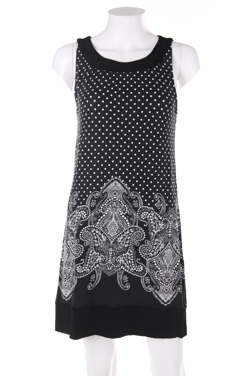 comma - Kleid mit Polka Dots - D 36