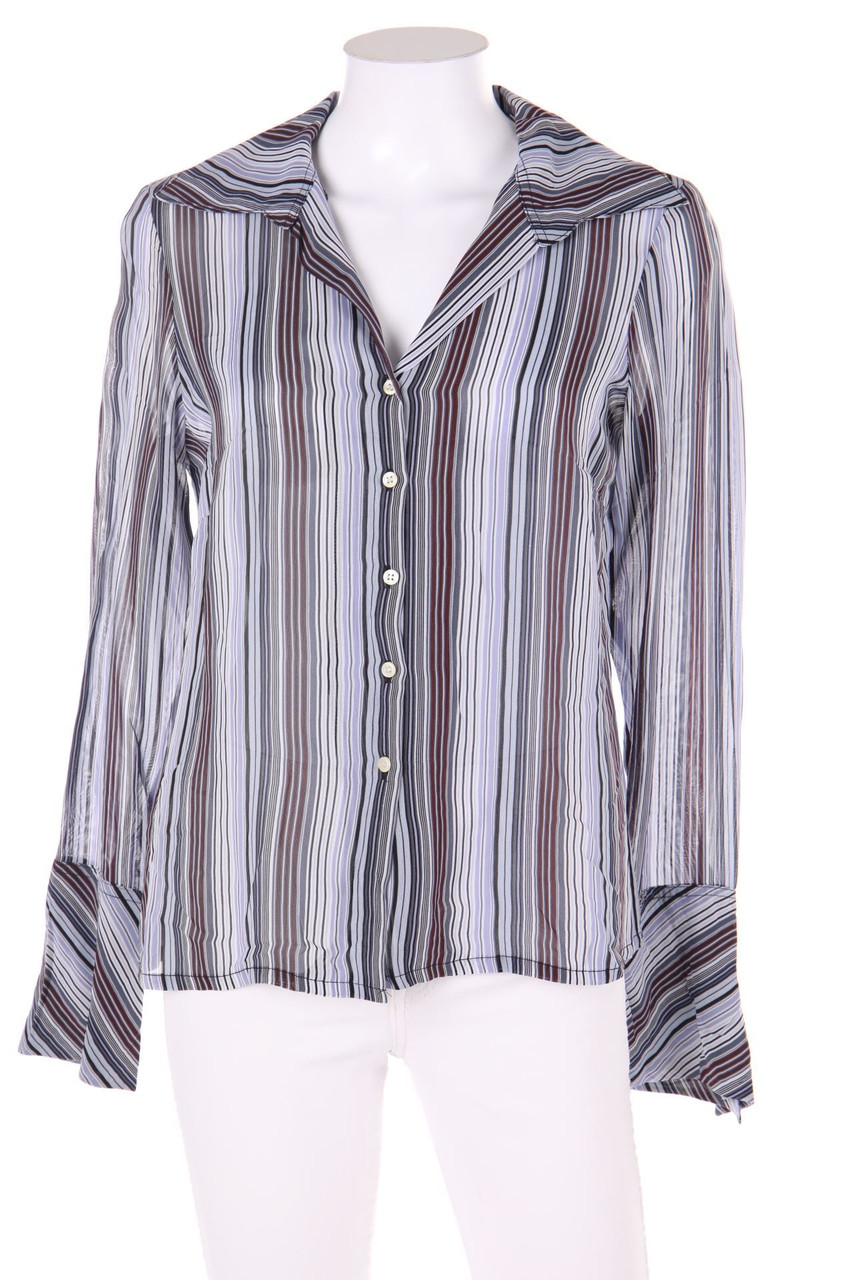 promod - Hemd-Bluse mit Streifen - D 38