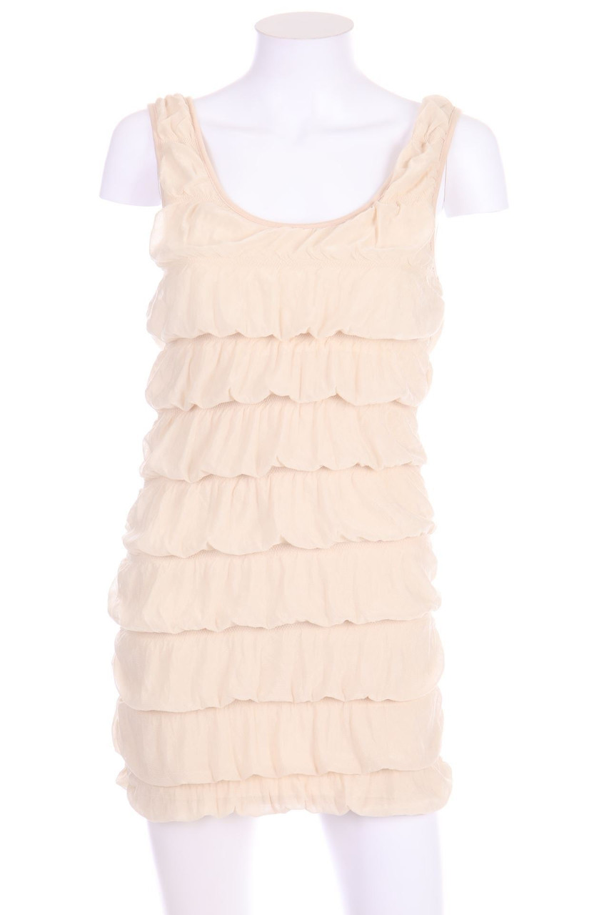 SECONDHAND - Mini-Party-Kleid mit Raffungen - D 34