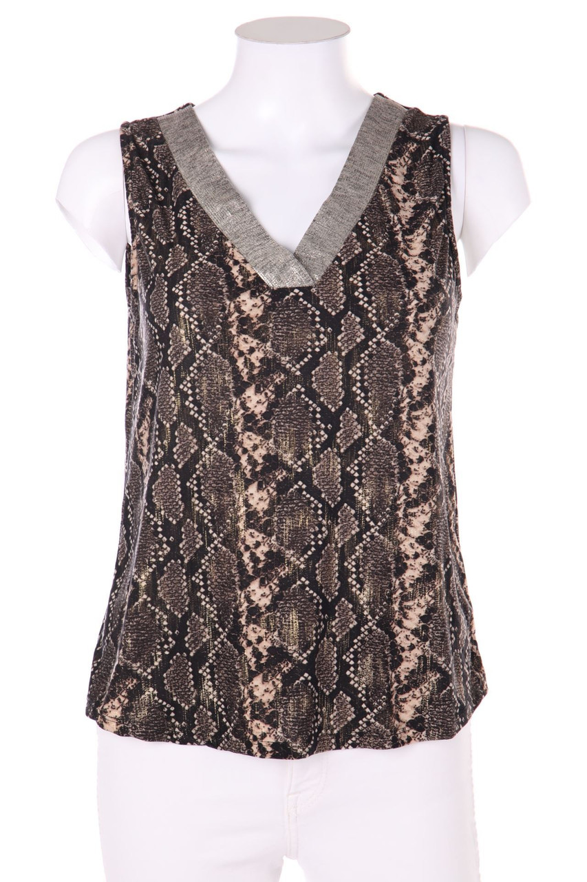 MORGAN - Top mit Animal-Print - M