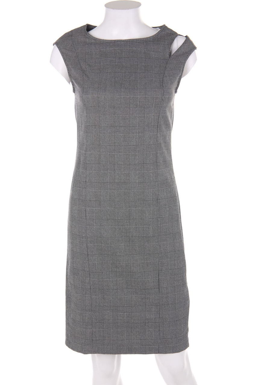 LA REDOUTE - Midi-Etui-Etui-Kleid mit Karo-Muster - D 34