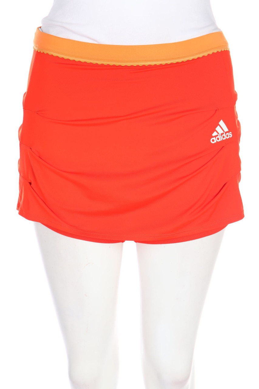adidas - Tennis-Skort im Layer Look mit Falten - D 34