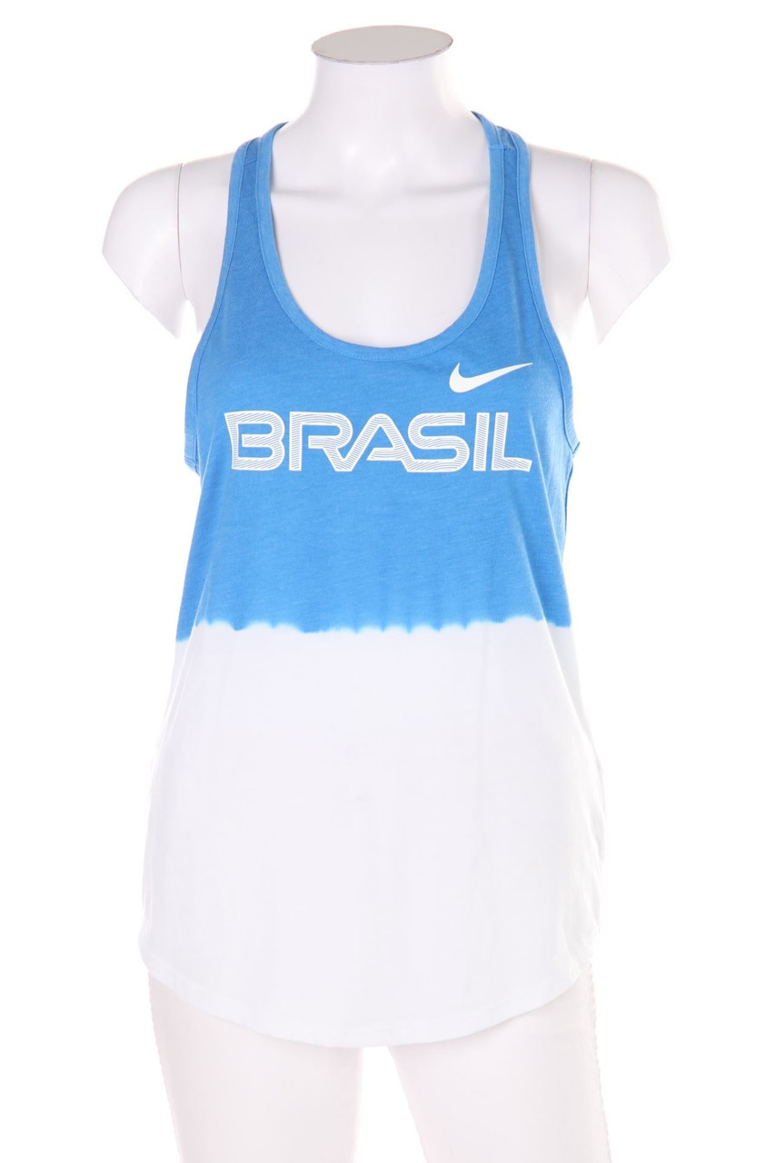 NIKE - Two Tone-Sport Top mit Print - S