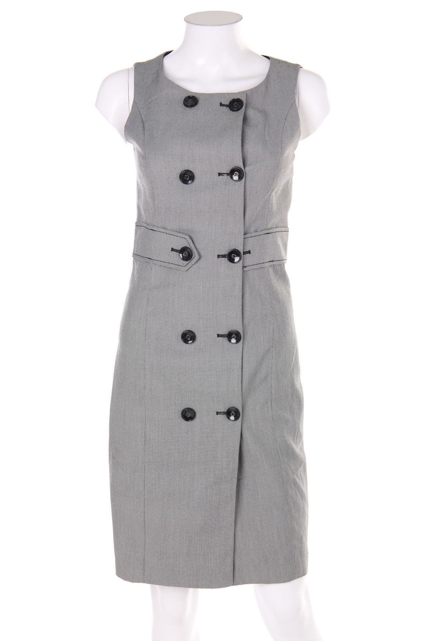 MANGO SUIT - Etui-Kleid mit Streifen - XS