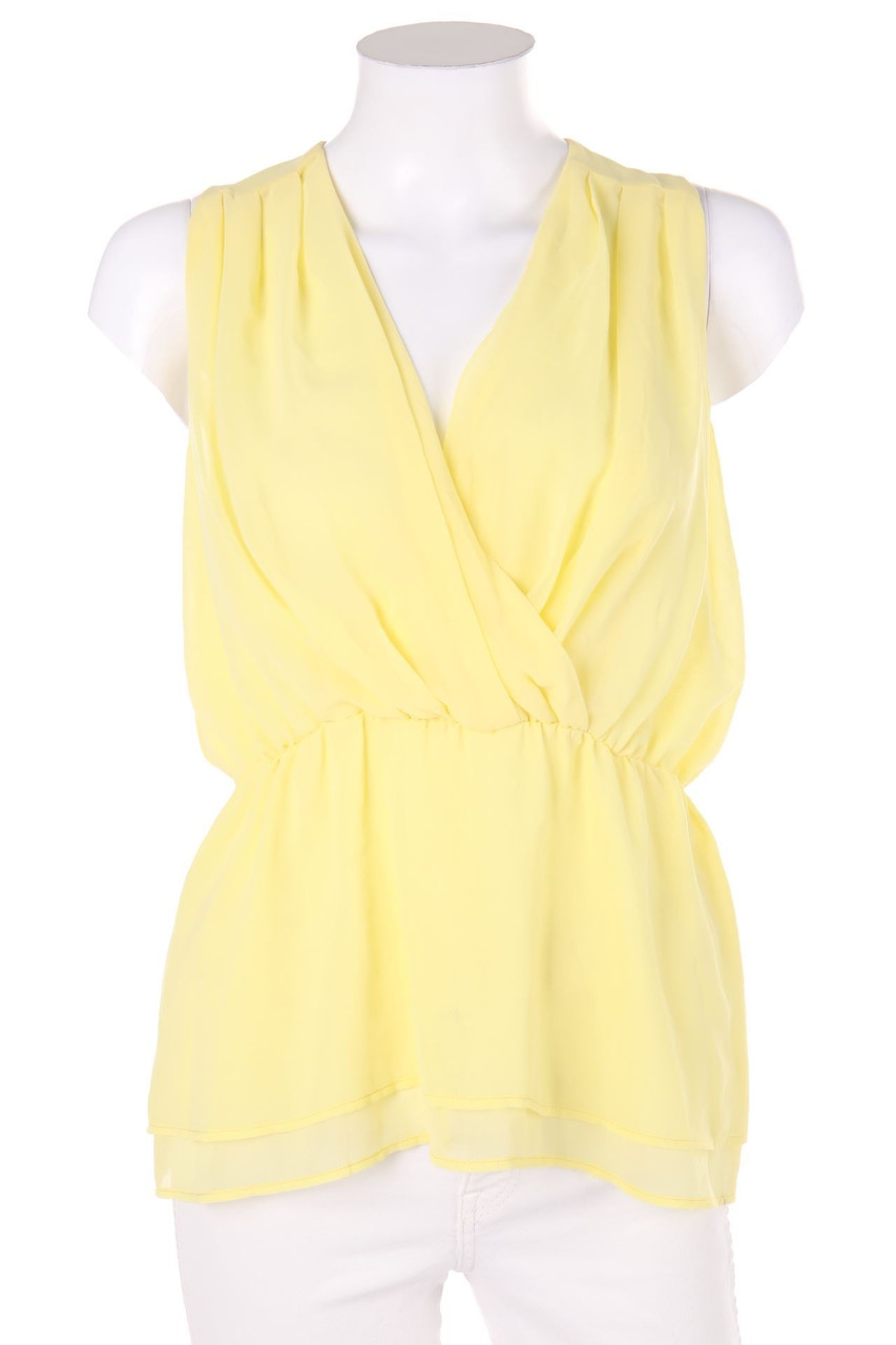 SECONDHAND - Blusentop mit tiefem Ausschnitt - D 36