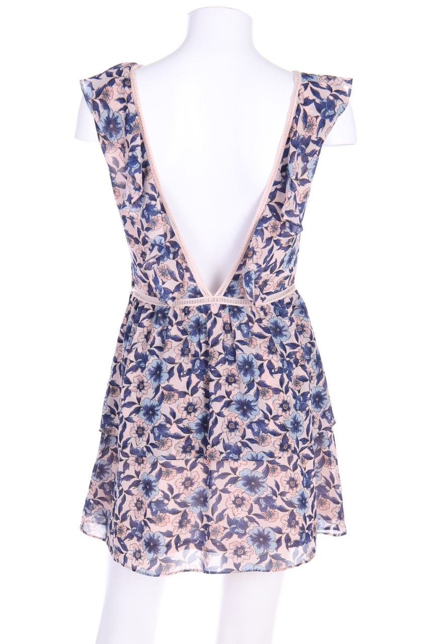 H&M DIVIDED - Kleid im Layer Look mit floralem Muster - D 36