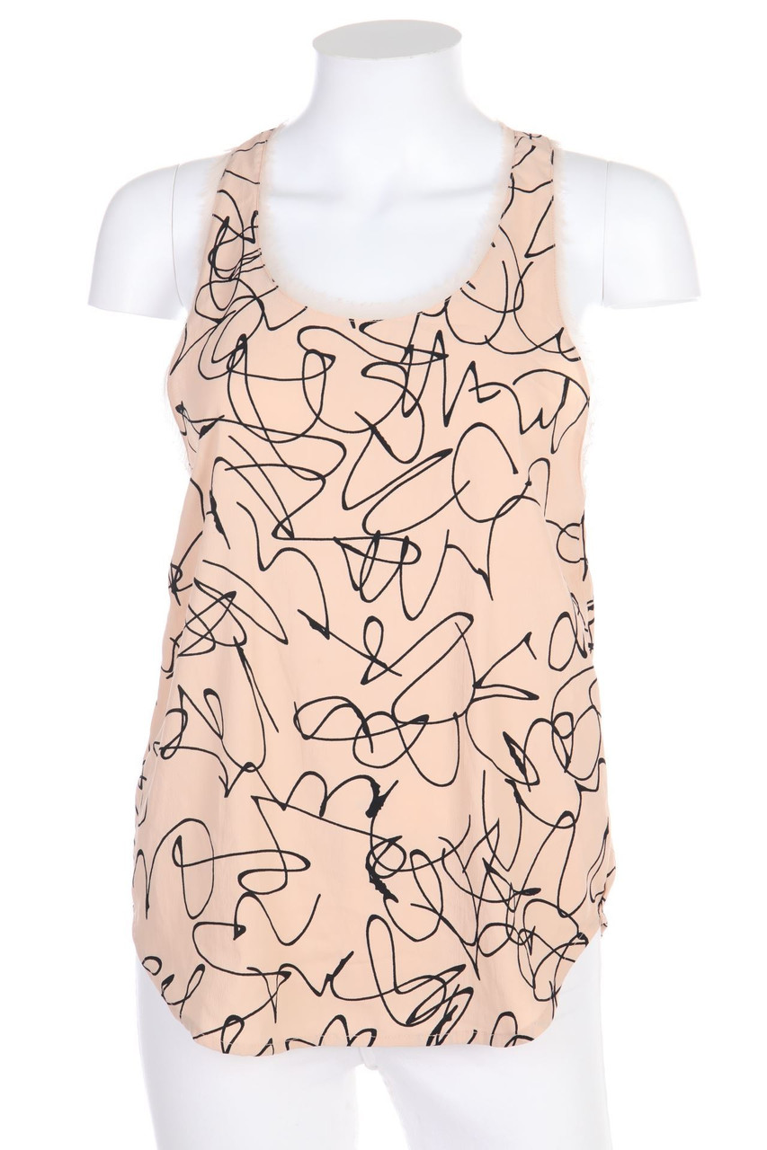 H&M - Top mit Print - D 34