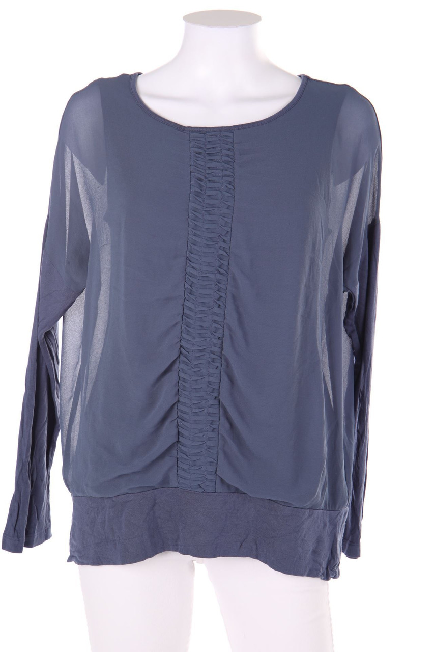Street One - Chiffon-Bluse mit Batwing-Ärmeln - D 36