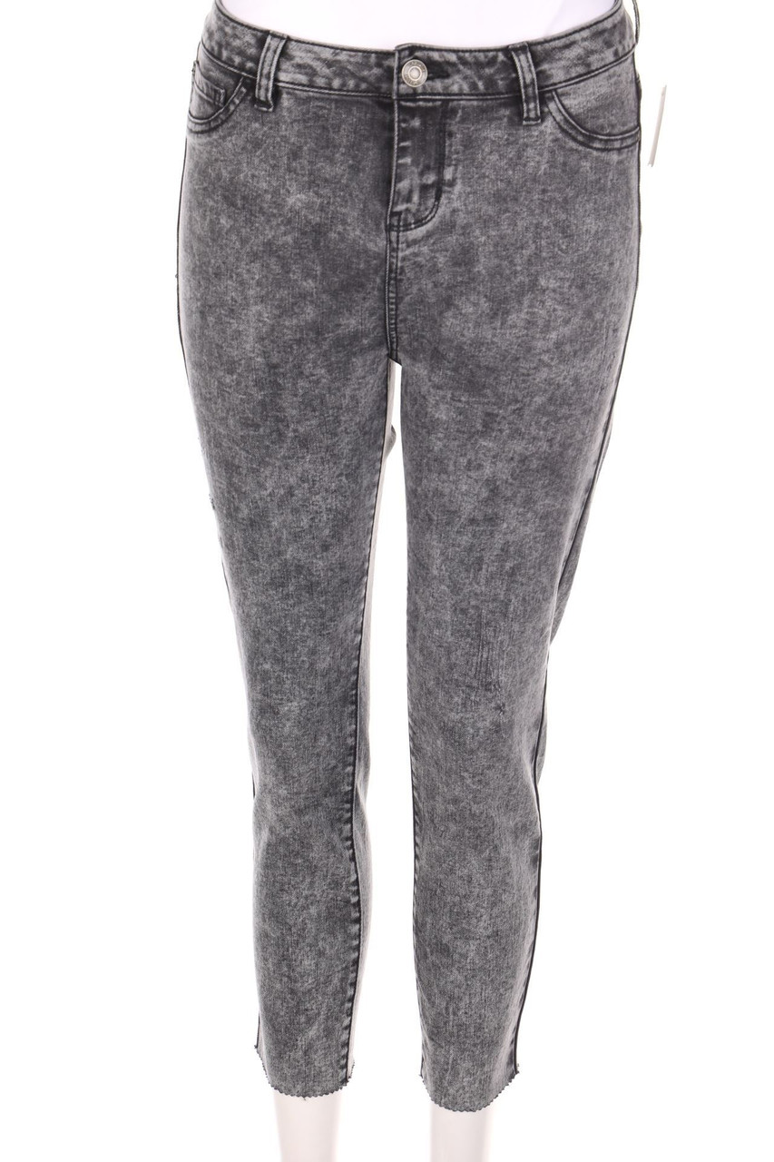 Chicorée - Used Look Cropped Jeans - S